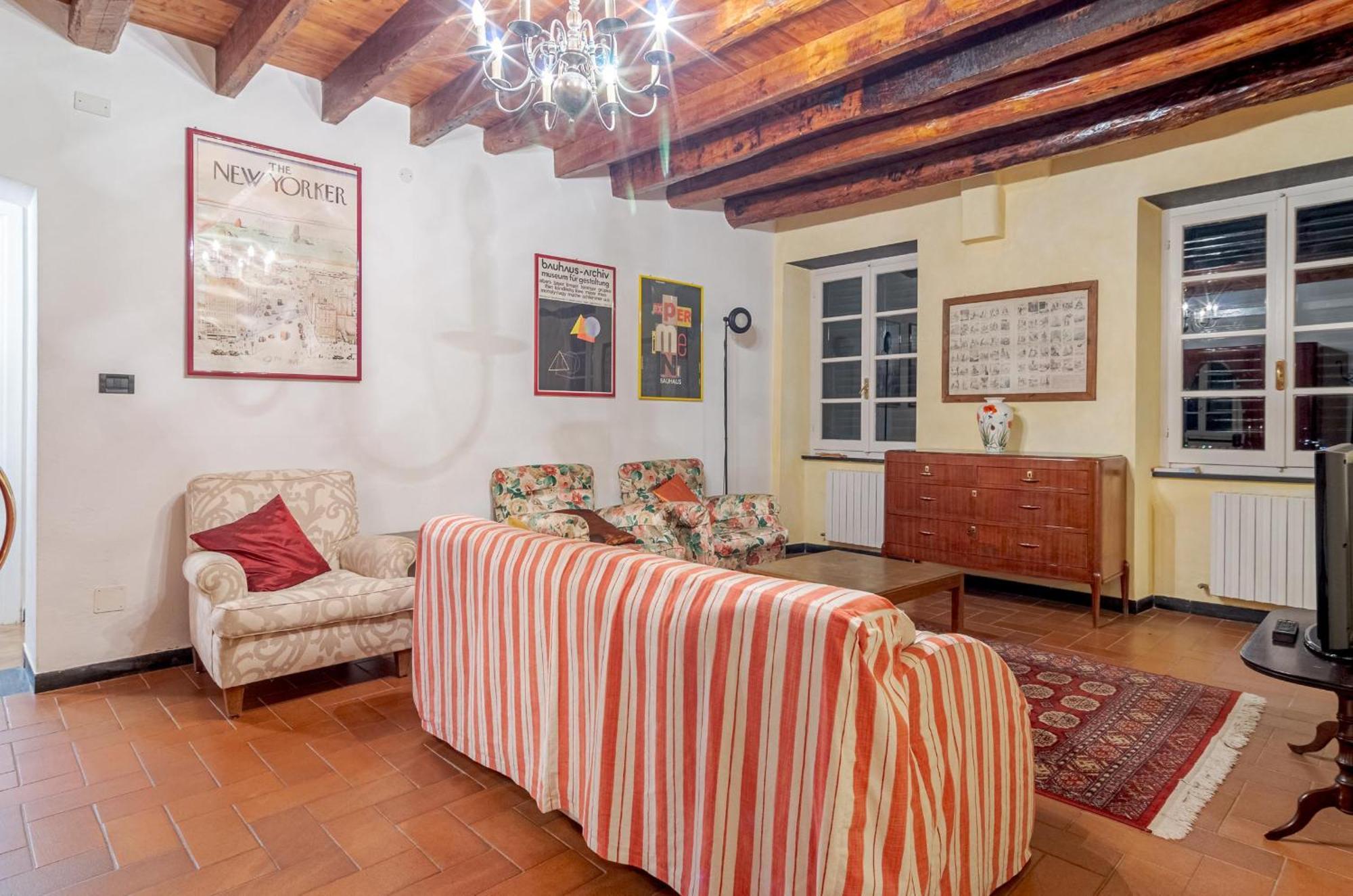 Recco Apartment With View And Pool Eksteriør billede